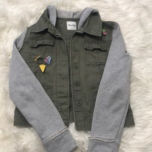 Kids Army Jacket with Pins